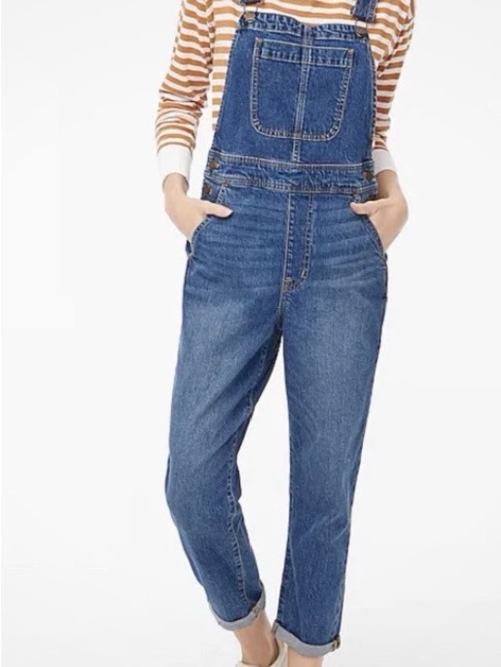 J.Crew Classic Overalls in All-Day Stretch
